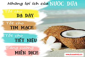 LÝ DO BẠN NÊN UỐNG NƯỚC DỪA NGAY HÔM NAY